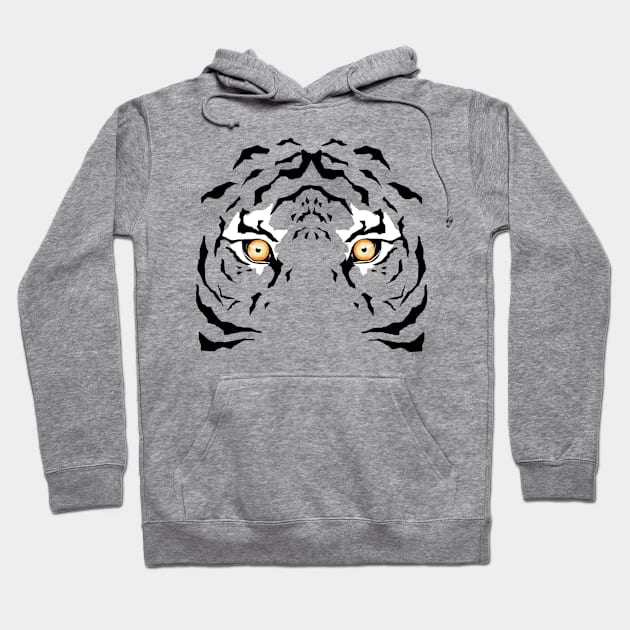 Eyes of the tiger Hoodie by Gri